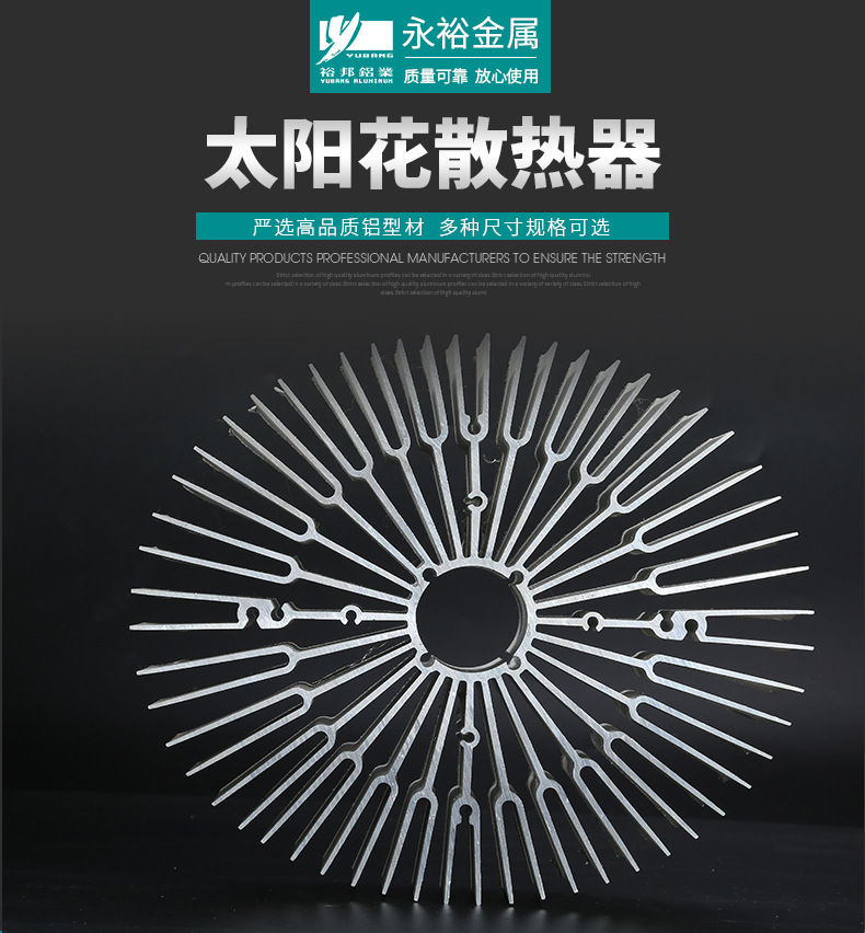大截麵太陽花草莓污视频网站散熱器規格簡介